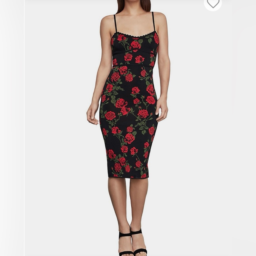 BCBG dress.  Rose